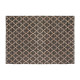 Alfombra Atmosphera Negro Beige Algodón Multicolor 60 x 90 cm