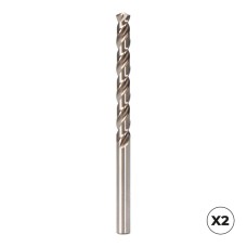 Broca para metal Izar iz27447 Koma Tools DIN 338 Cilíndrica Corta 3,5 mm (2 Unidades)