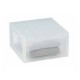 Chest of drawers Terry LightDrawer L Multi-use White Transparent polypropylene Plastic 39,6 x 39 x 21,3 cm