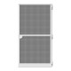 Mosquitera Schellenberg Puerta Fibra de Vidrio Aluminio Blanco (100 x 210 cm)