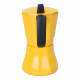 Cafetera Italiana Oroley Petra Mostaza Aluminio 6 Tazas