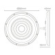 Ceiling Light EDM 31808 100 W 10000 Lm