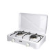 Hornillo de Gas EDM Blanco Metal 46 x 30 x 12 cm