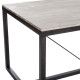 Mesa de Comedor Atmosphera Edena Natural Marrón Madera de acacia (180 x 90 x 75 cm)