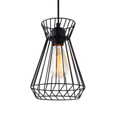 Ceiling Light EDM Black Metal 60 W 240 V 220-240 V 19 x 26 x 130 cm