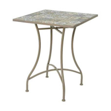 Mesa auxiliar Bistro Marrón (58 x 58 x 72 cm)
