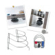 Pan Organiser Metaltex Canyon Metal (23 x 27 x 23 cm)