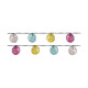 Wreath of LED Lights Lumineo Multicolour