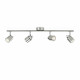 Ceiling Light Philips Foco Silver Metal 15,5 x 10 x 69 cm GU10 4