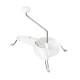Rallador Metaltex Patas Blanco Acero Inoxidable (Ø 24 cm)