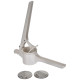 Prensador de Patatas Metaltex Acero Inoxidable 3 niveles (36 cm)
