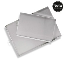 Bandeja para Horno Vaello 75497 42 x 28 x 5,5 cm Aluminio Cromado