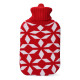 Bolsa de Agua Caliente EDM Rojo Blanco Lana (2 L)