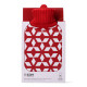 Bolsa de Agua Caliente EDM Rojo Blanco Lana (2 L)