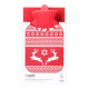 Bolsa de Agua Caliente EDM Rojo/Blanco 2 L