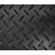 Alfombra Exma Negro Caucho 1 x 10 m Diamantes