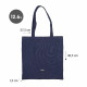 Bolsa de tela Milan 1918 Azul marino 38 x 41 cm