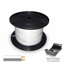 Cable paralelo Sediles Blanco Gris 2 x 0,75 mm 500 m