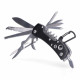 Navaja multiusos EDM 08556 Kilimanjaro Negro Mosquetón