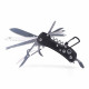 Navaja multiusos EDM 08556 Kilimanjaro Negro Mosquetón