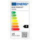 Bombilla LED EDM 98908 15 W E27 1521 Lm 35,5 x 6,3 x 8,6 cm Multidireccional (6500 K)