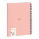 Libreta Milan 430 Rosa