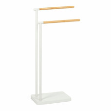 Toallero de Pie Andrea House ba72128 Blanco Metal 30 x 20 x 78 cm