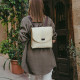 Mochila EDM Viena 26,5 x 26,5 cm Hoja de palma Con asa