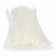 Bridas Nailon EDM 48303 Blanco Natural 300 x 4,8 mm (100 Unidades)