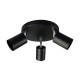 Lámpara de Techo EDM 32035 Negro Metal 50 W Ø 20 x 9 x 14,6 cm GU10