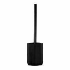 Escobilla para el Baño Andrea House Mate Negro Resina (Ø 9,5 x 36 cm)