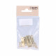 Pestillo de puerta EDM 85082 Dorado Acero Latón pulido 25 mm 35 mm 25mm Pasador