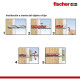 Caja de tornillos Fischer duotec (2 Unidades)