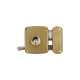 Cerradura EDM 85261 Acero 80 x 94 mm Sobreponer