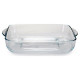 Set de Fuentes para Horno Pasabahce 1690037 Transparente Cristal 1 L (2 Piezas)