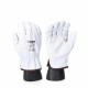 Work Gloves EDM White Cowhide Transporter