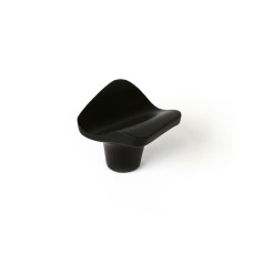 Pomo Rei 749 Negro Metal 32 x 31 mm 4 Piezas