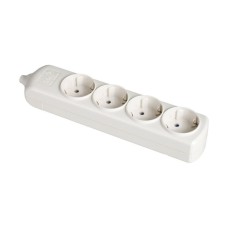 Regleta Enchufes 4 Tomas sin Interruptor Solera 8004 3500 W 250 V 16 A