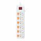 Regleta Enchufes 6 Tomas con Interruptor EDM 41786 (1,5 m)