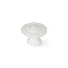 Pomo Rei 3110 Blanco Metal Ø 35 x 26 mm 4 Piezas