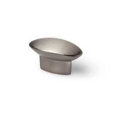Pomo Rei 743 Metal 41 x 19 mm Satinado Níquel 4 Piezas