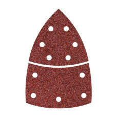 Papel de lija Wolfcraft 1813000 80 g 10 Unidades (9,5 cm)