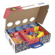 Juego Creativo de Plastilina Milan Funny Faces (33 Piezas)