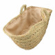 Cesta para leña EDM Esparto 60 x 35 x 45 cm 60 x 45 x 35 cm Oval