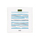Báscula Digital de Baño LAICA PS1074 Blanco A rayas Multicolor Cristal Templado 150 kg