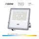 Foco Proyector EDM 31855 200 W 1500 lm Mando a distancia Panel solar fotovoltaico (6500 K)