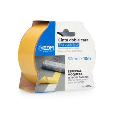Cinta Adhesiva EDM 47154 10 m x 50 mm 50 mm x 10 m Blanco