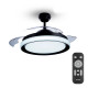 Ventilador de Techo con Luz Philips Atlas Negro 35 W 28 W 4500 Lm (2700 K)