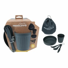 Set de Vajilla Lifetime Gris De acampada 6 Piezas