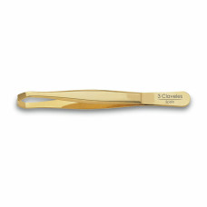 Tweezers for Plucking 3 Claveles Golden Crab